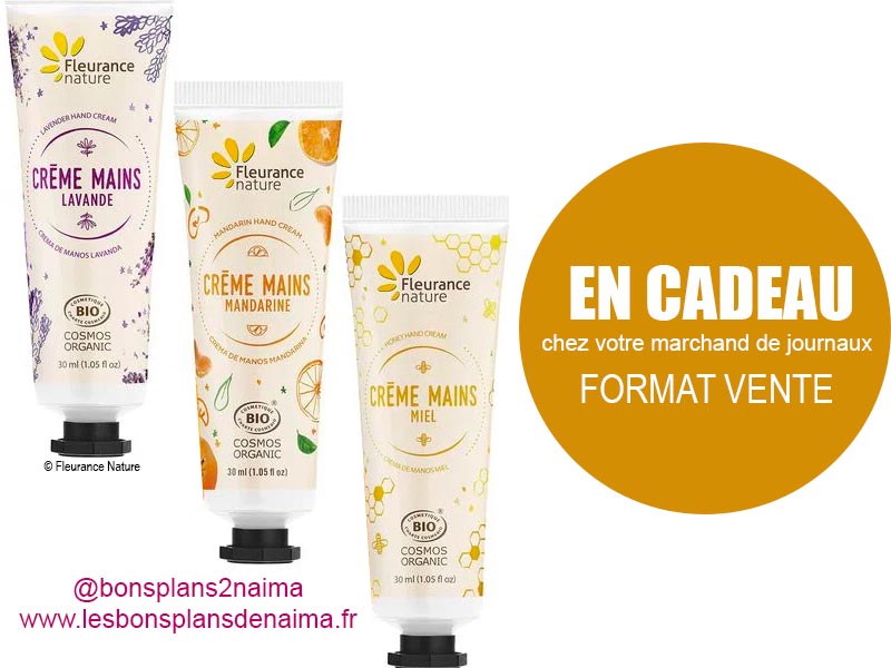 Crèmes mains Fleurance Nature