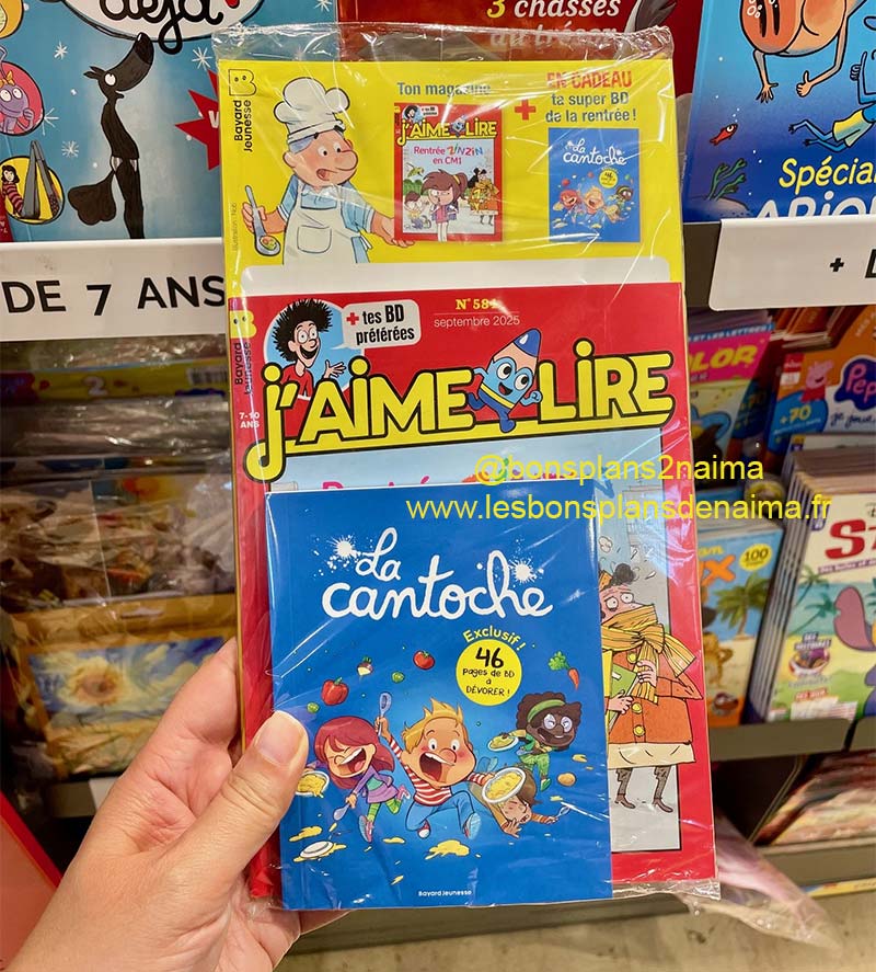J'aime Lire x La Cantoche