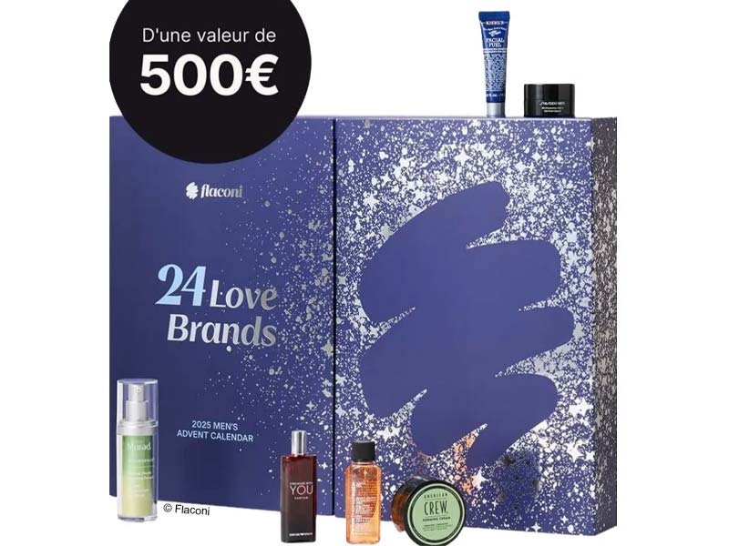 Calendrier de l'avent homme luxe