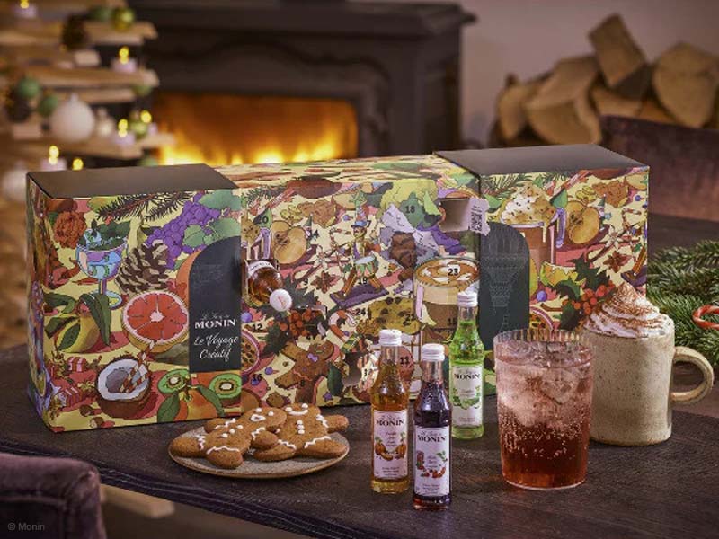 Calendrier de l'avent sirop Monin
