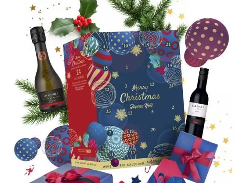 Calendrier vin pas cher