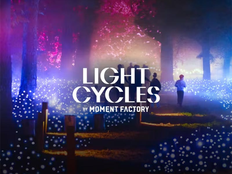 Parcours lumineux La Villette