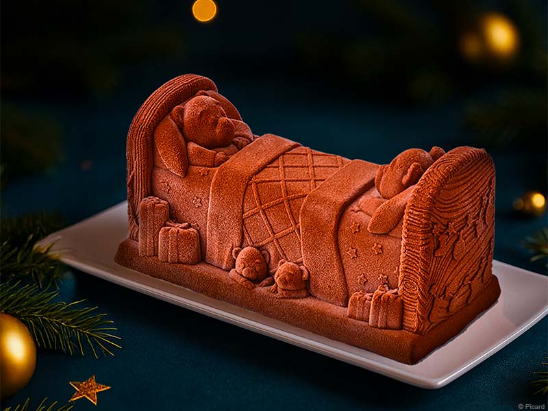 Bûche glacée Picard au chocolat