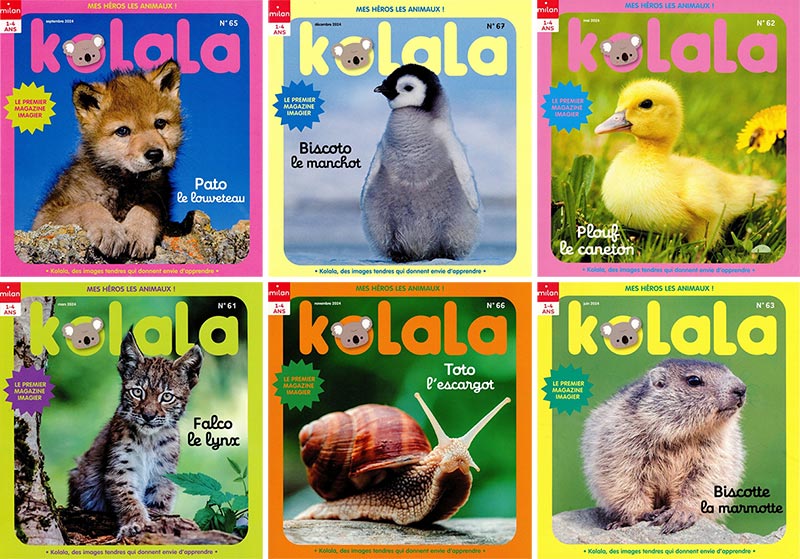 Magazine bébé animaux