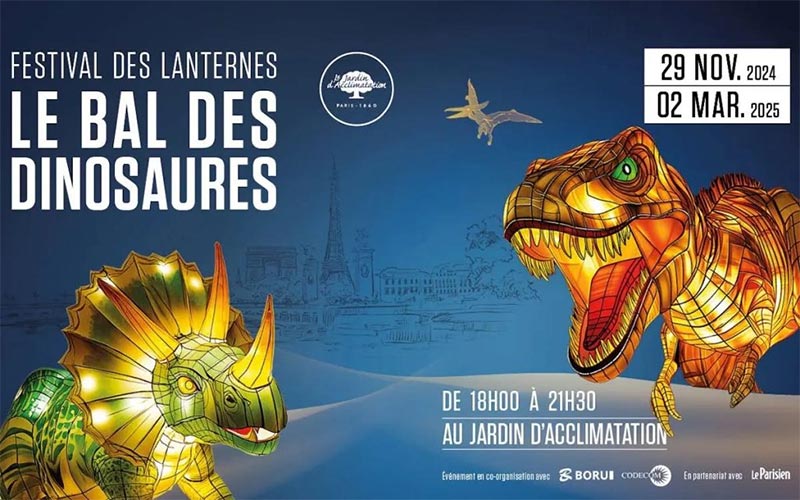 Le Bal des Dinosaures Jardin d'Acclimatation