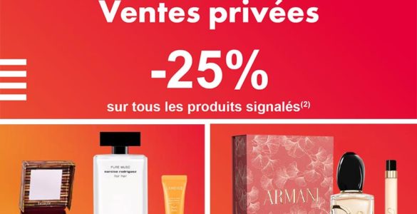 Vente privée Sephora
