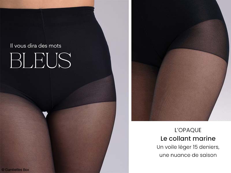 Collant opaque Gambettes Box mars 2026