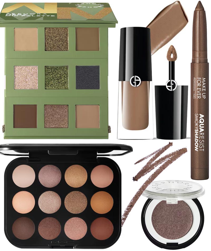 Maquillage marron