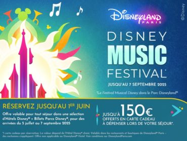 Carte cadeau offerte Disneyland Paris