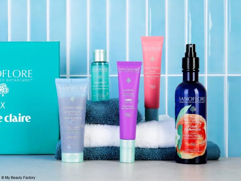 Box Marie Claire x Sanoflore