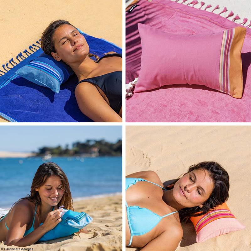 Coussin de plage Psychologies