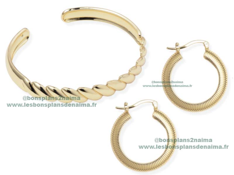 Bracelet et boucles d'oreilles Hypso Paris