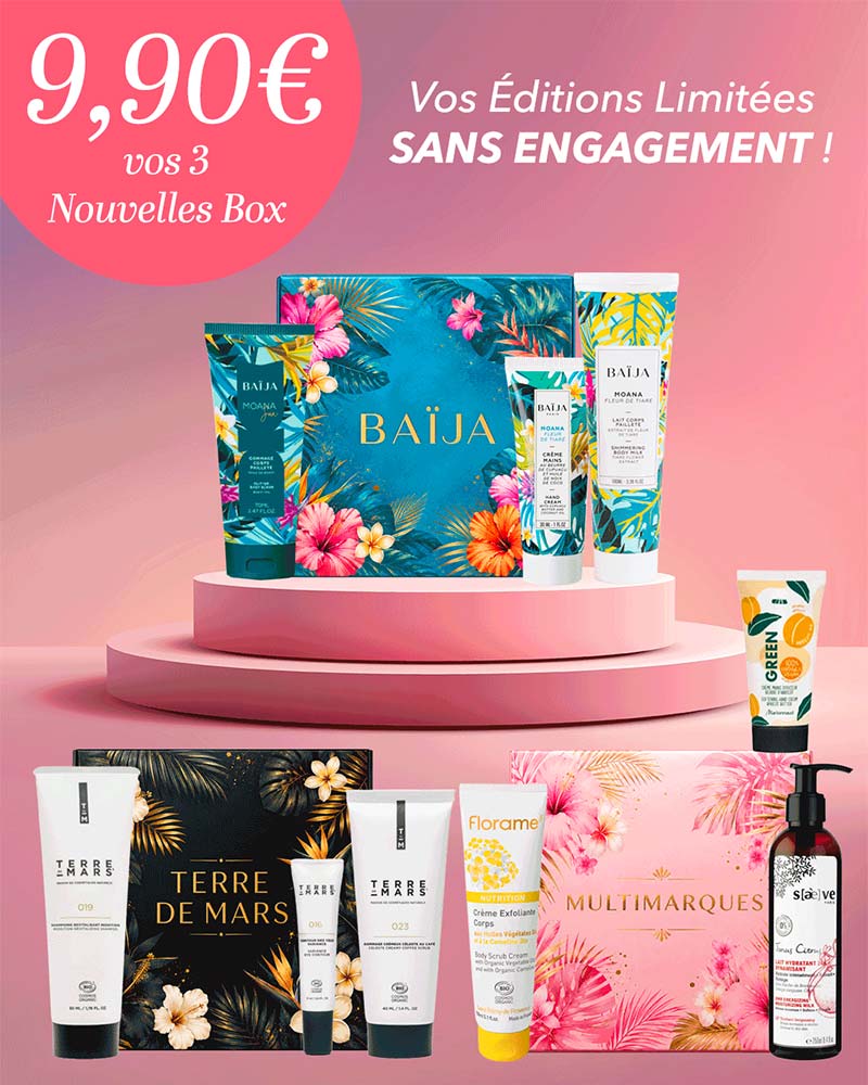 Biotyfull Box 3 box pour 9,90€