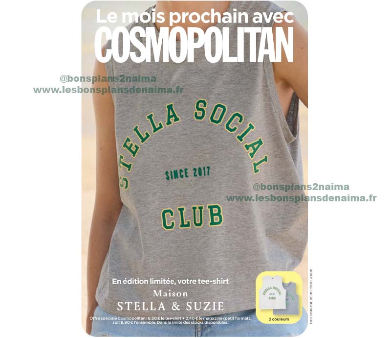 T-shirt Stella & Suzie x Cosmopolitan