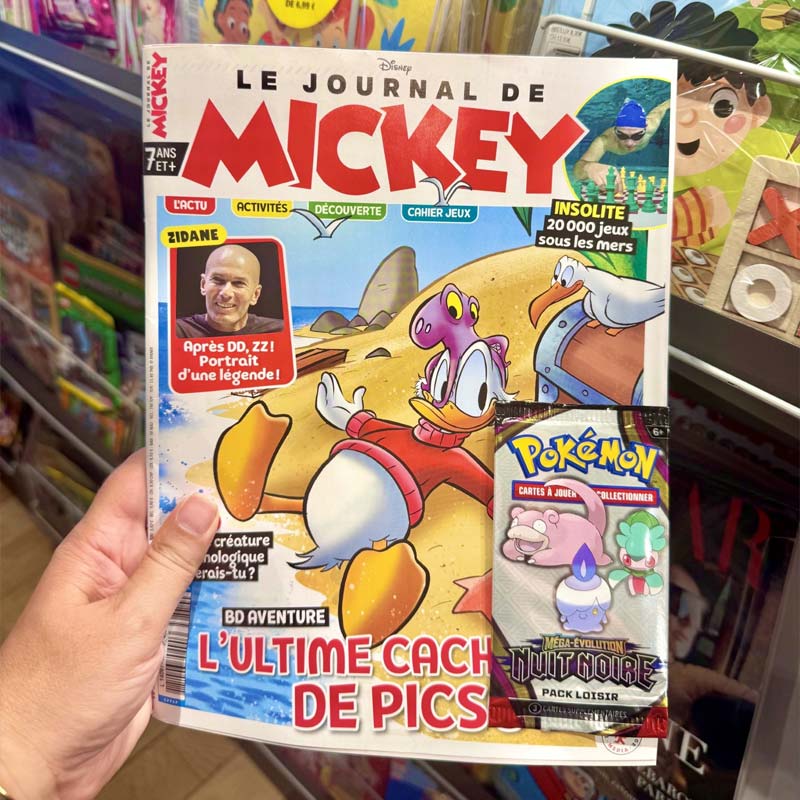 Cartes Pokémon x Le Journal de Mickey