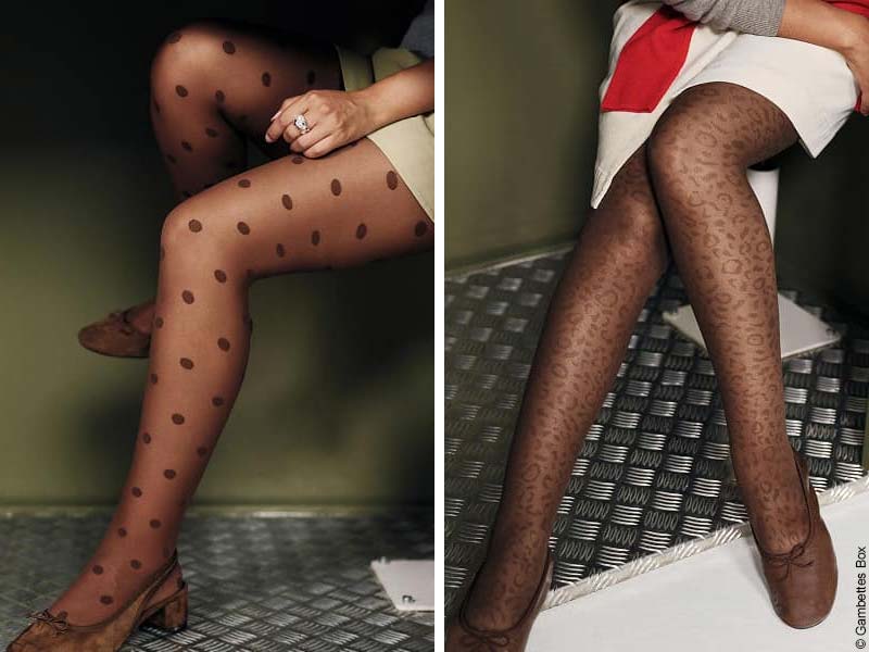 Collants à motifs Gambettes Box septembre 2026