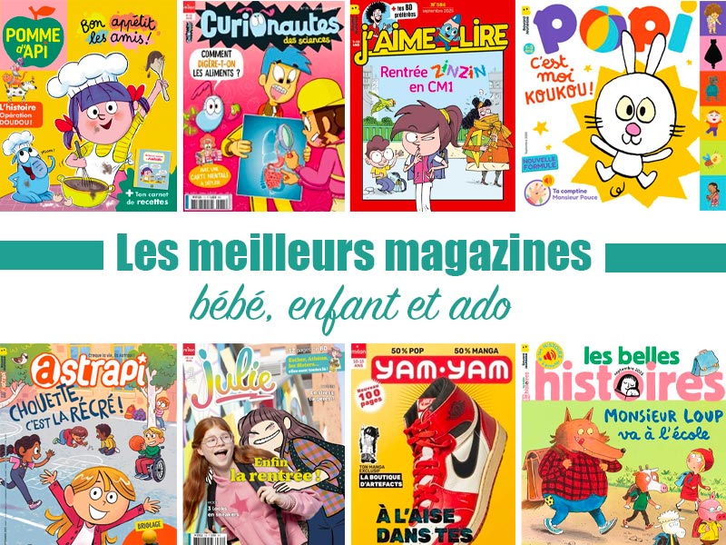Meilleurs magazines enfant