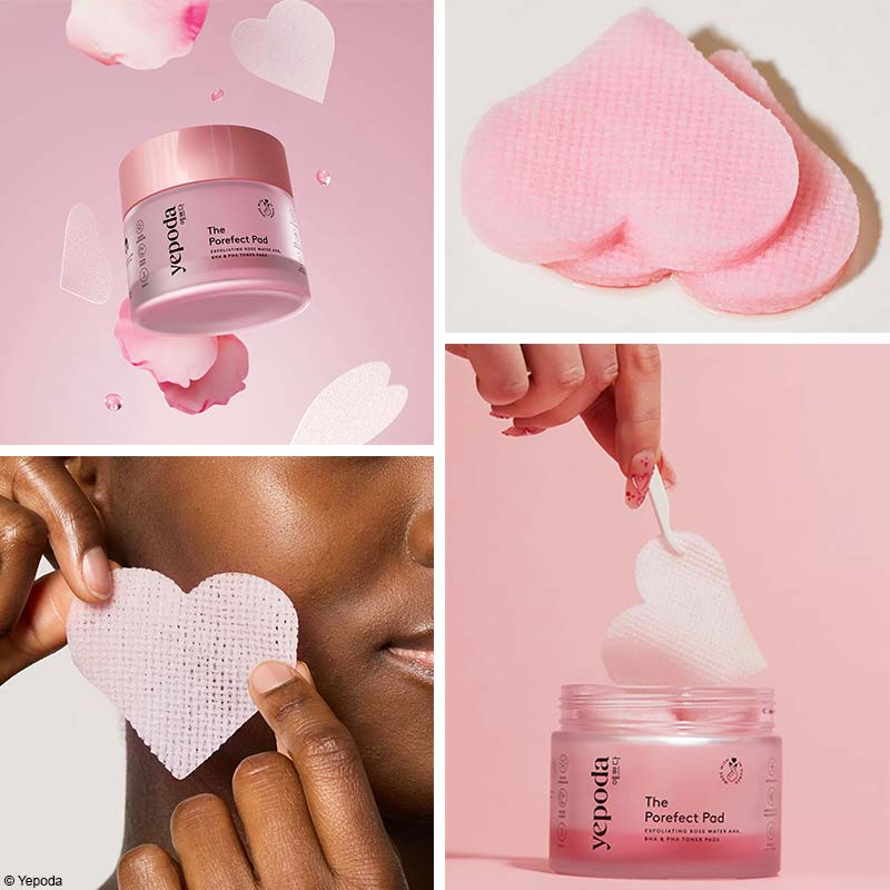 Pads exfoliants Yepoda