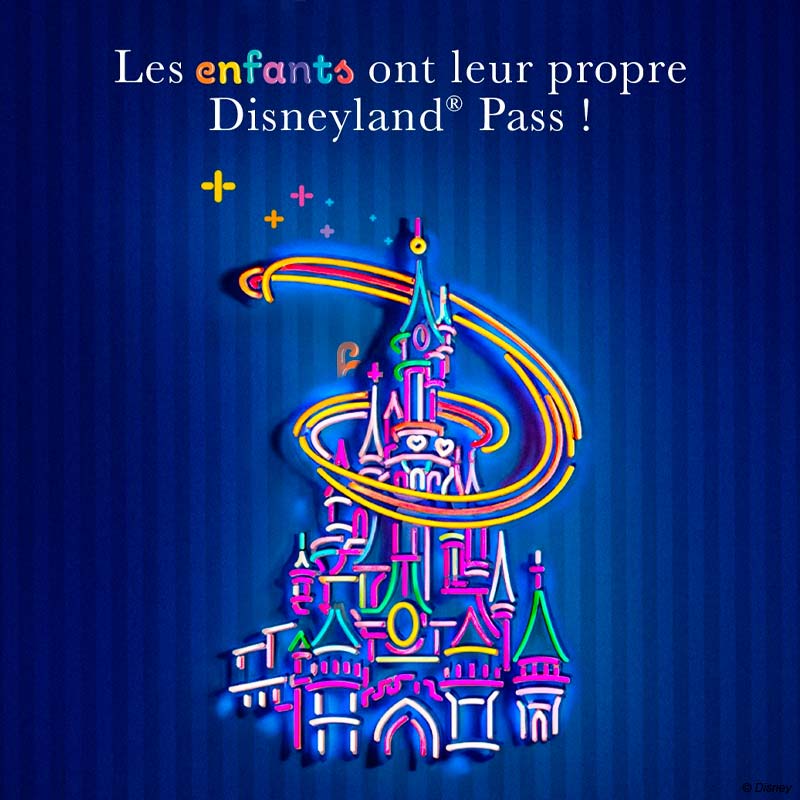 Pass Annuel Disney enfant