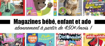Abonnement magazine enfant pas cher