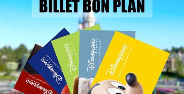 Billet bon plan Disney