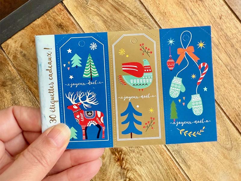 Etiquettes de Noël