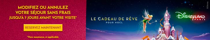 Pub cadeau Disneyland Paris