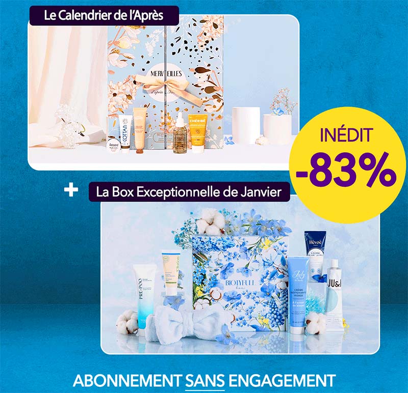 Offre sans engagement Biotyfull Box