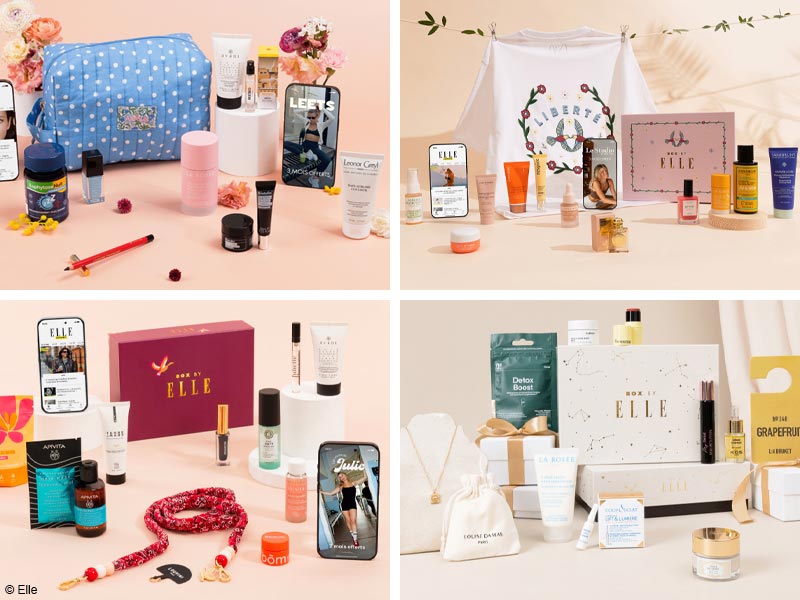 Soldes box beauté Elle