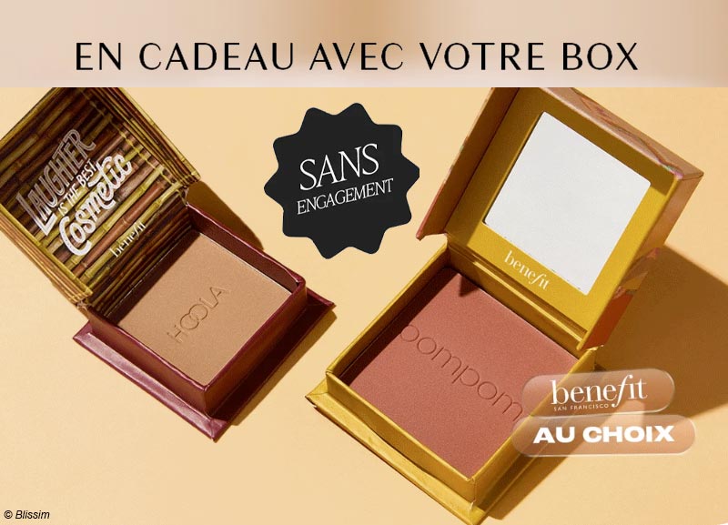 Code promo Blissim Benefit