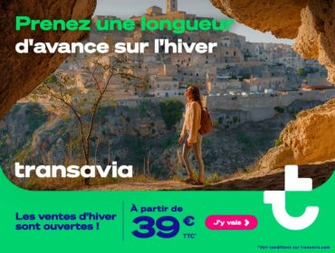 Ouverture vol Transavia hiver 2026