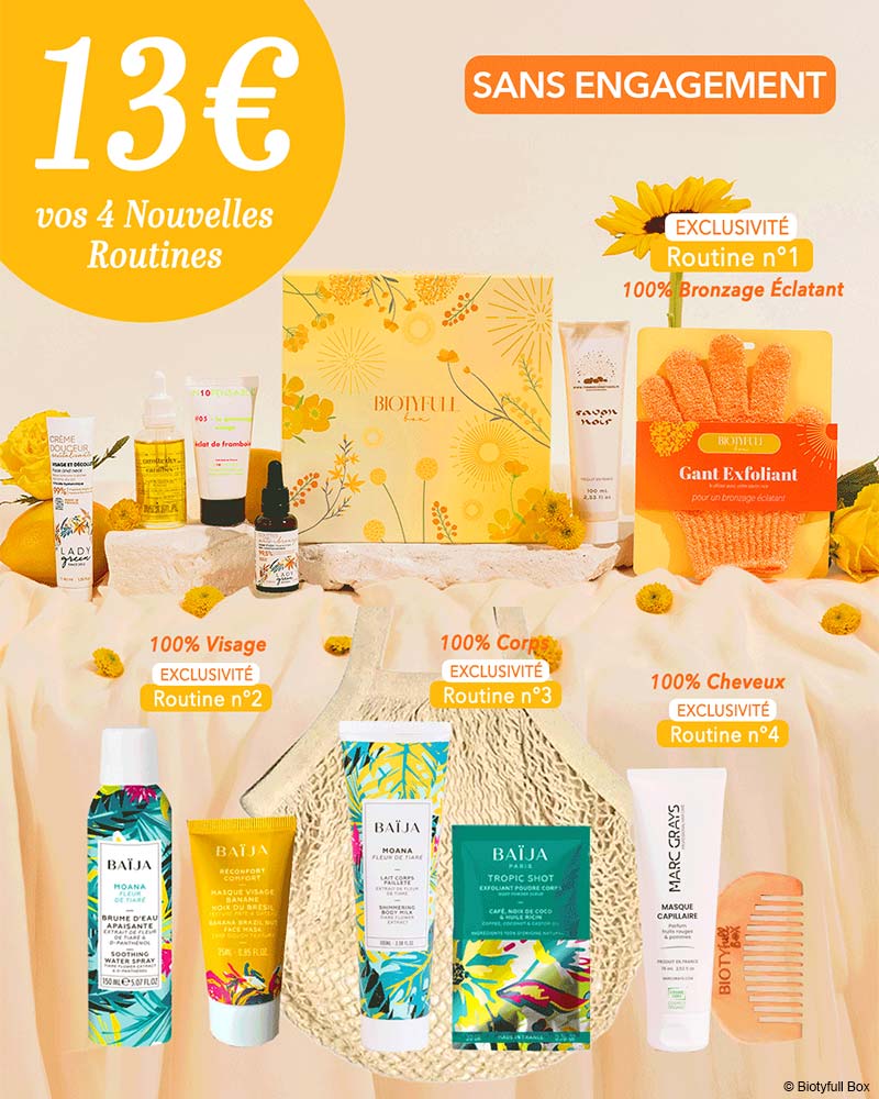 Offre sans engagement Biotyfull Box