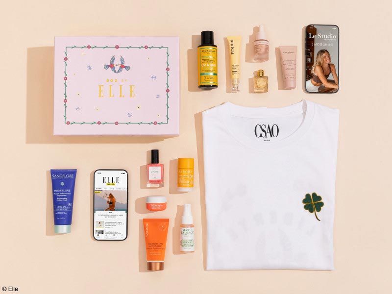 Box magazine Elle