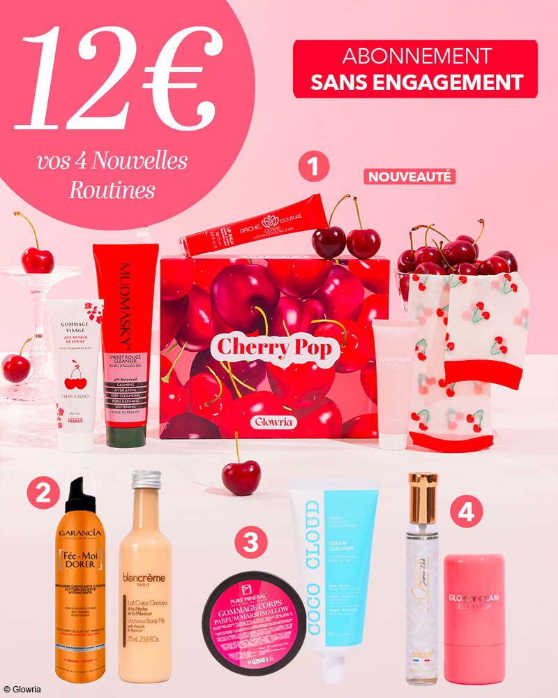 Offre sans engagement Glowria juin