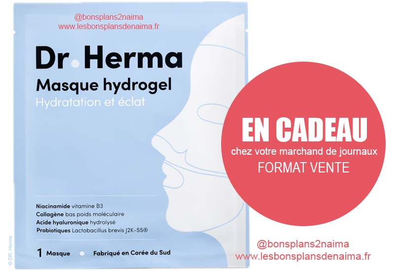 Masque hydrogel Dr Herma