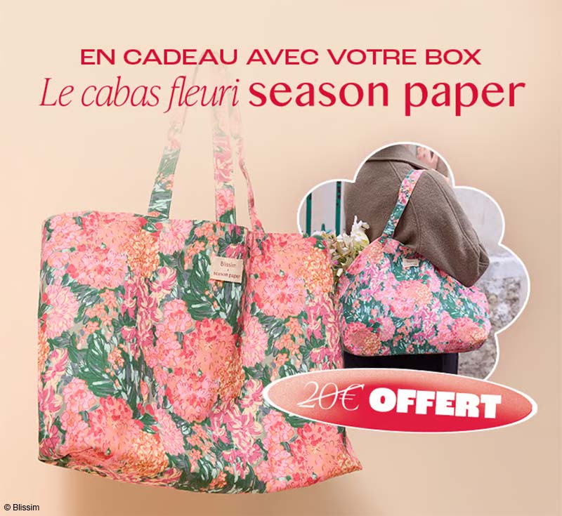 Cabas Blissim x Season Paper