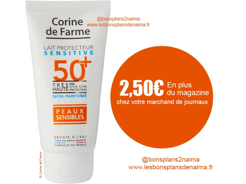 Crème solaire Corine de Farme