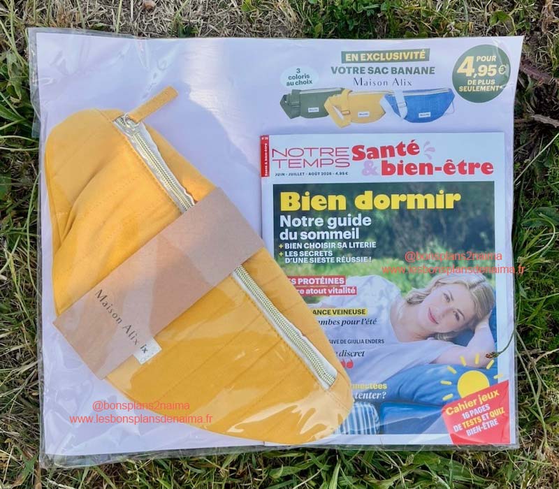 Sac banane jaune