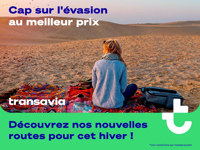 Nouvelles destinations Transavia
