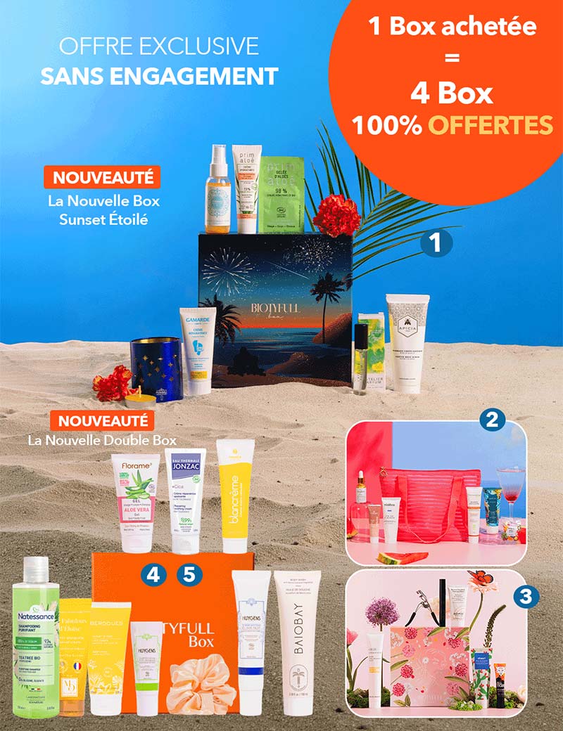 Offre Biotyfull Box : 4 box offertes