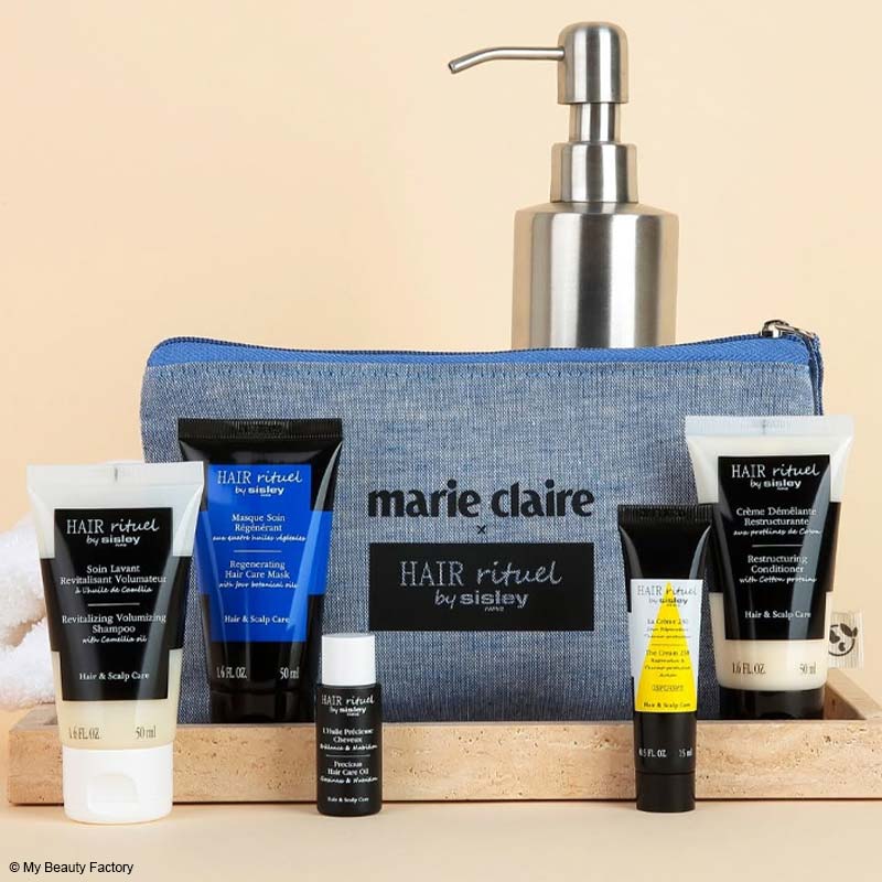 Trousse de soins cheveux Sisley x Marie Claire