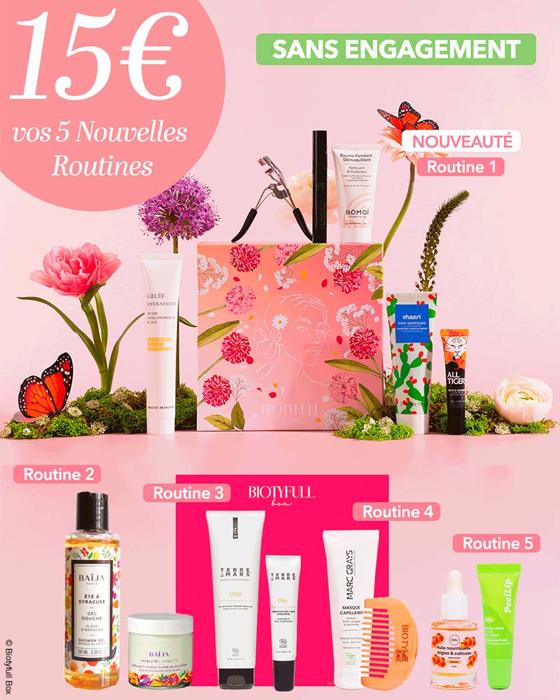 Offre sans engagement Biotyfull Box