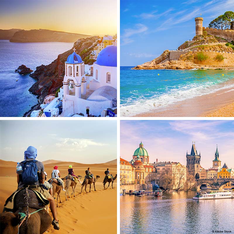 Idées de destinations printemps