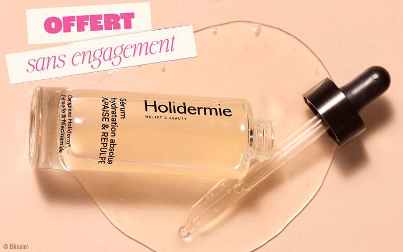 Sérum Holidermie offert