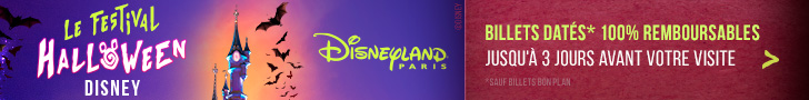 Offre Halloween Disneyland Paris