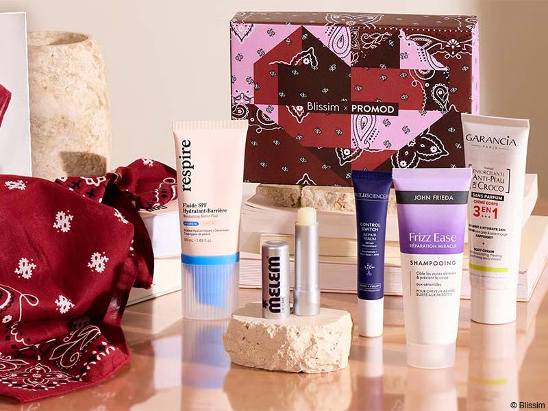 Contenu box Blissim octobre 2026