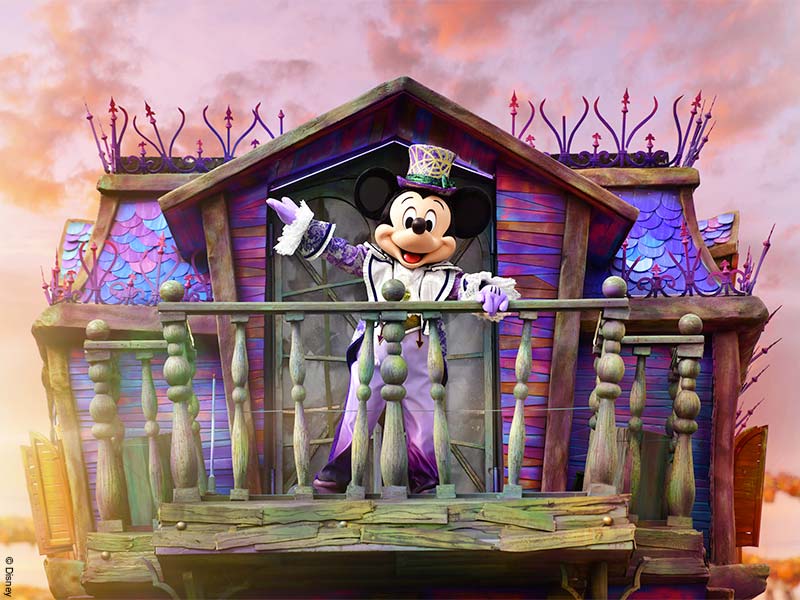 Parade d'Halloween à Disneyland Paris