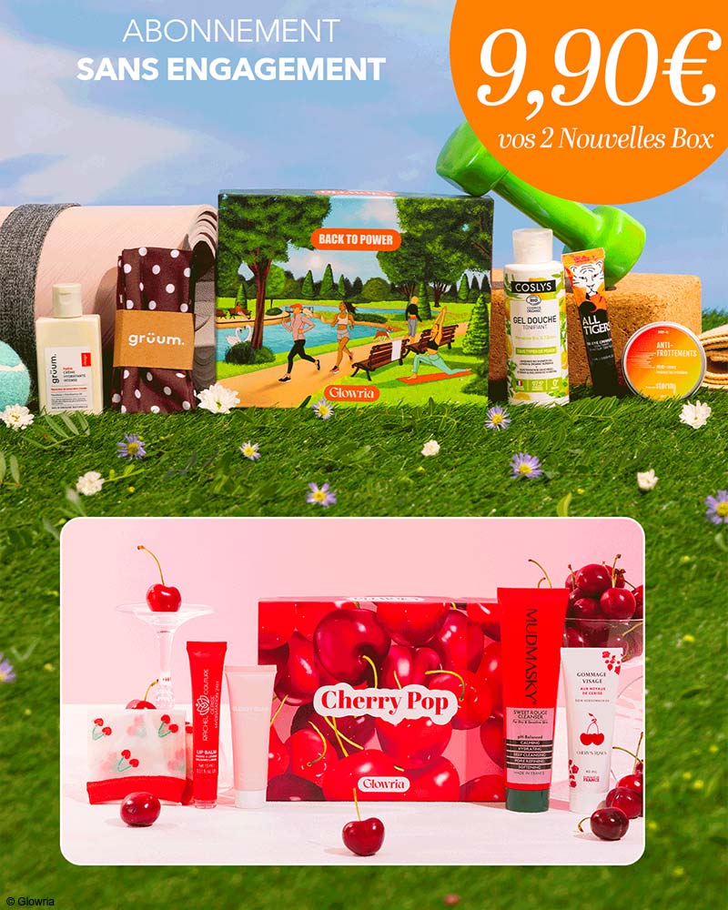 2 box Glowria pour 9,90€
