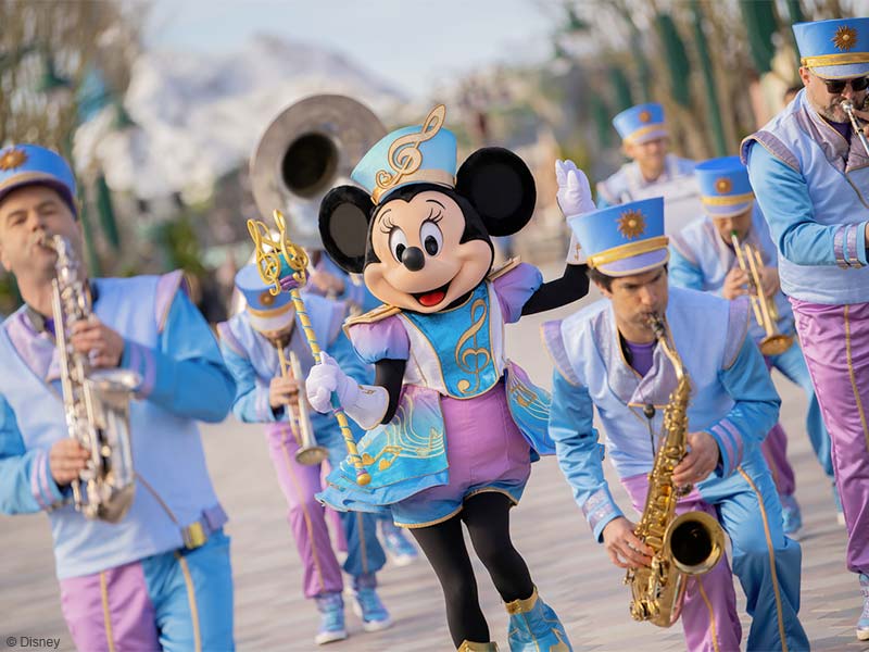 Spectacle musical La fanfare de Minnie