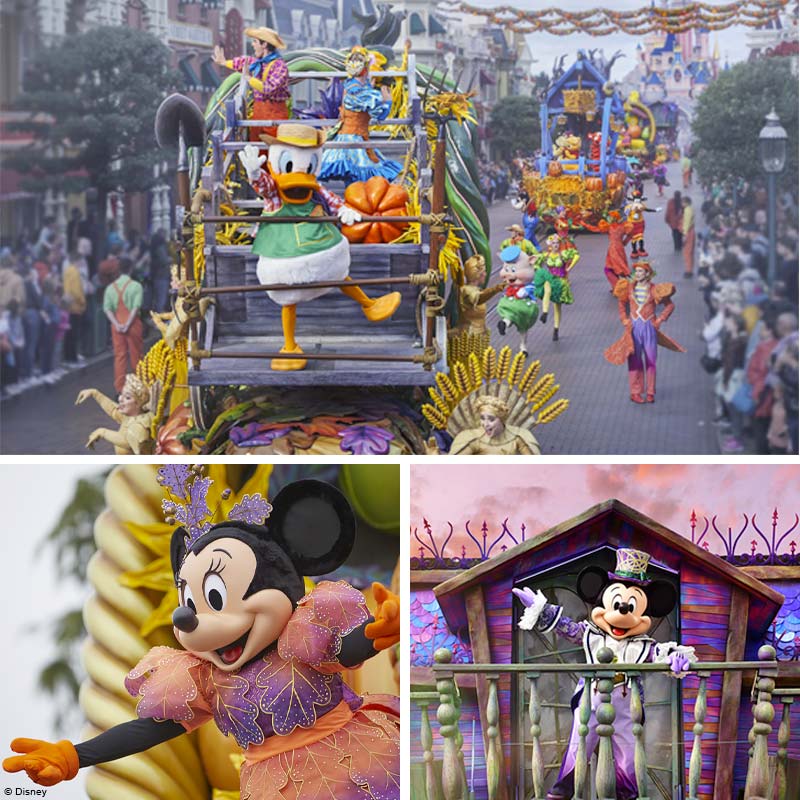 Parade La Célébration Halloween de Mickey à Disneyland Paris